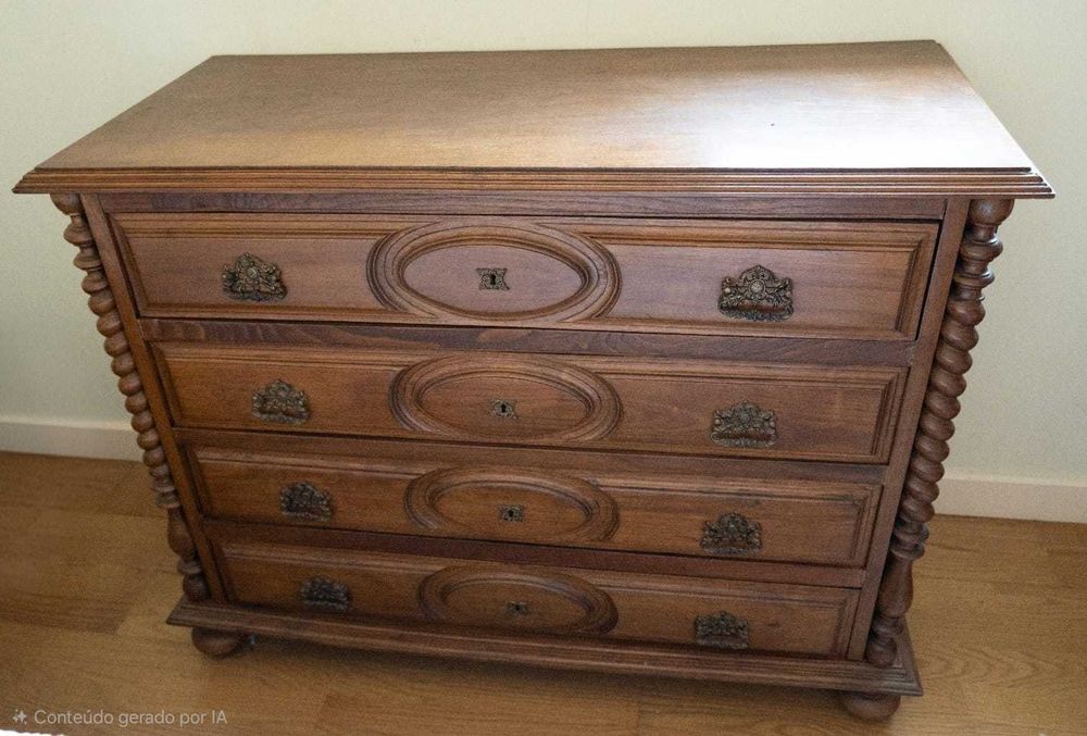 Mobília de Quarto Completo - Mobiliário Antigo