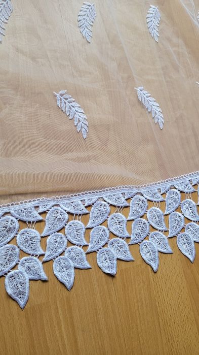 Firanki 300x120 taśma + tunel 2 sztuki nowe