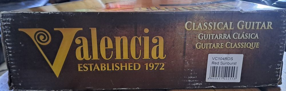 Guitarra clássica VC 104 RDS