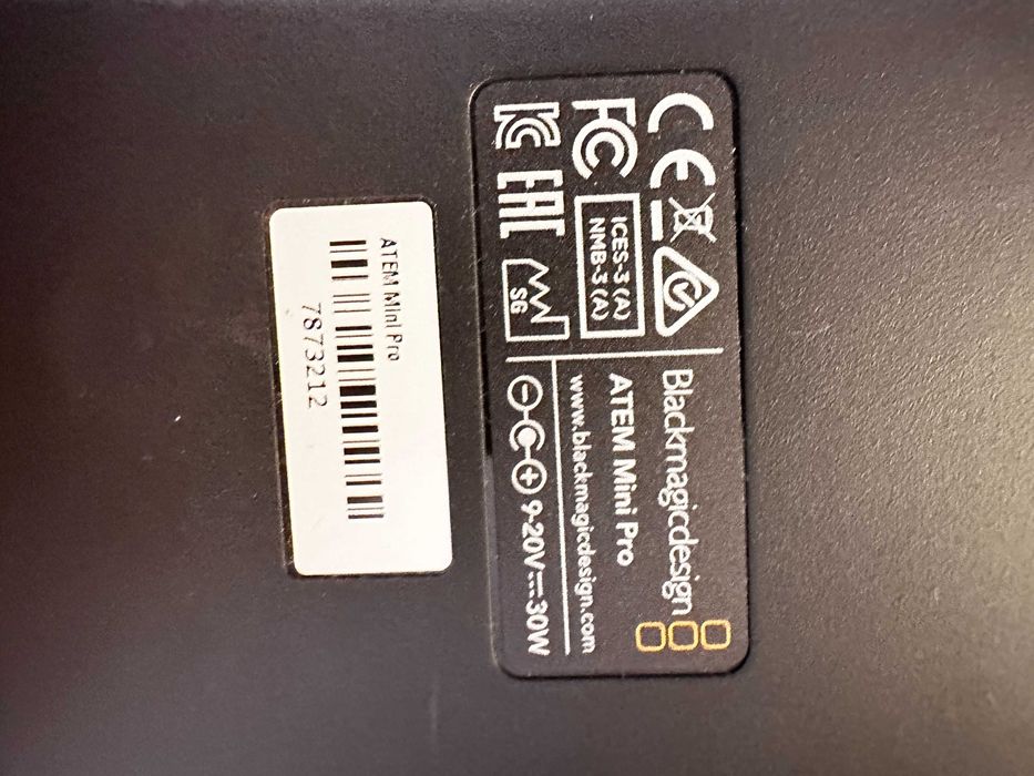 ATEM Mini Pro + HyperDeck Studio Mini + Walizka