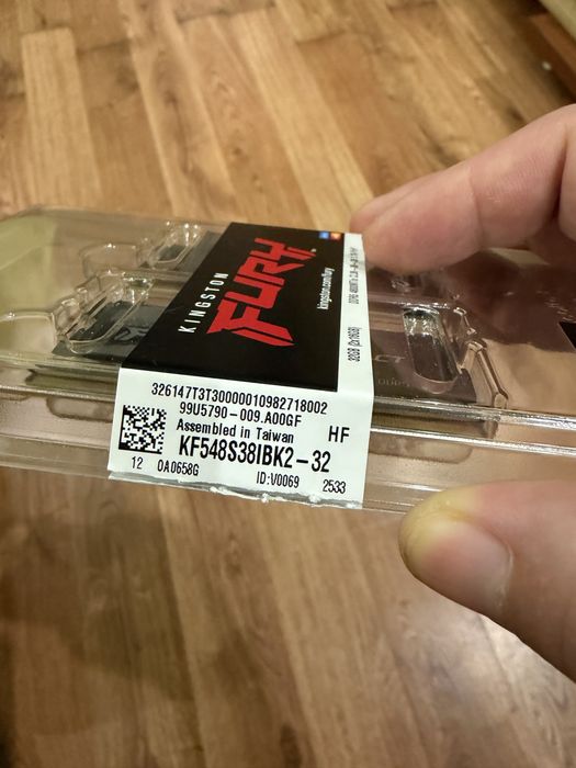 32 GB SODIMM DDR5 4800 CL 38 Kingston Fury