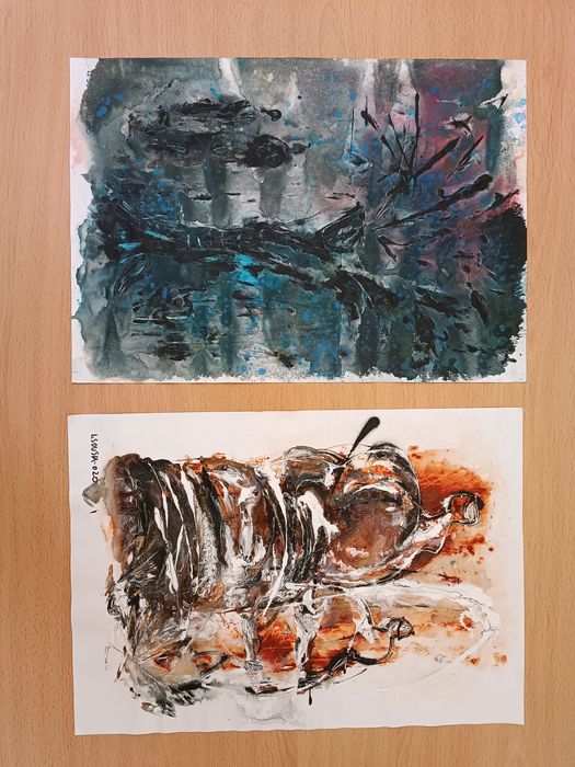 Pinturas originais de Lopes de Sousa