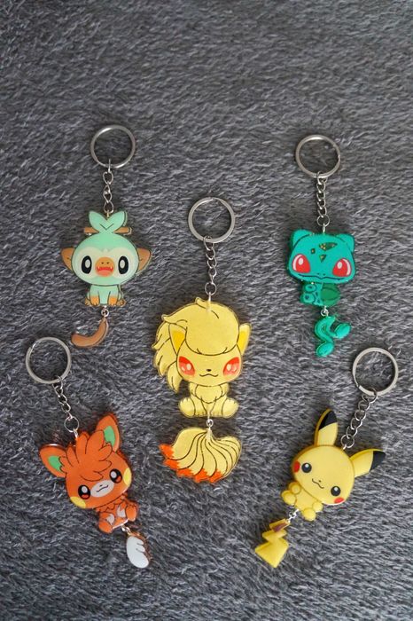 Porta-chaves Pokemon en resina