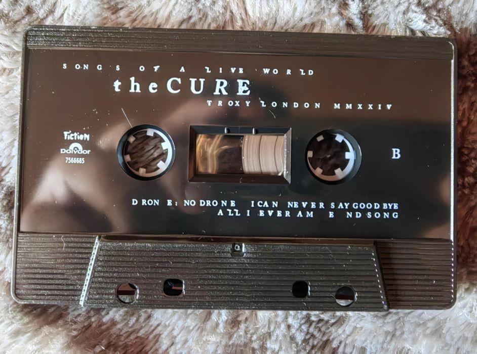 Kaseta The Cure Songs Of The Live World Troxy London MMXXIV Nowa!