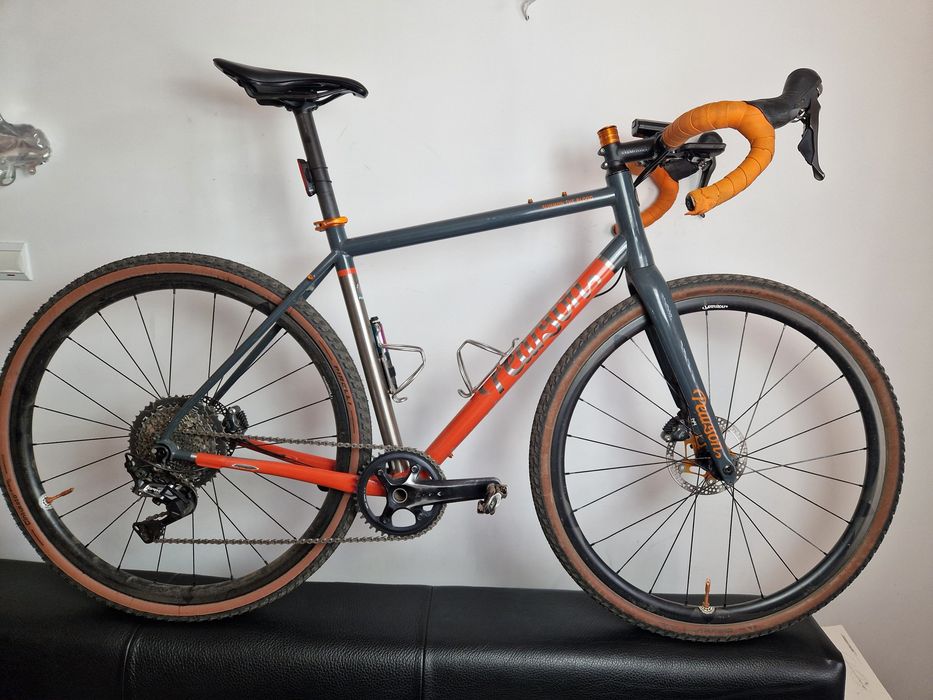 Tytanowy Gravel Pearson M 54 shimano Grx 1x11
