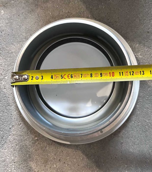 Anemostaty nawiewne i wywiewne Ø 125 mm do wentylacji