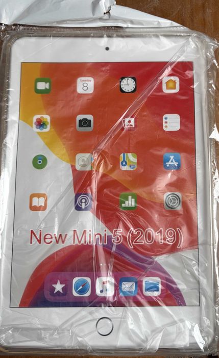 Lote Capas iPad Mini 4 5 Silicone Transparente TPU Stylus Conjunto