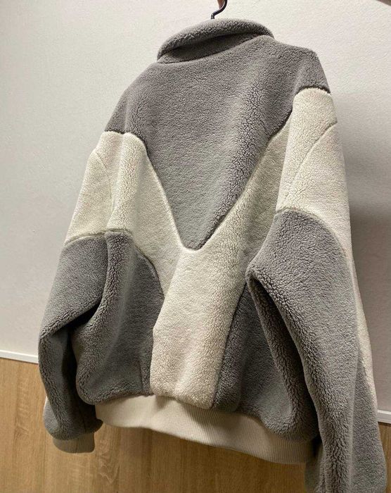 Bluza ze sztucznego baranka Zara