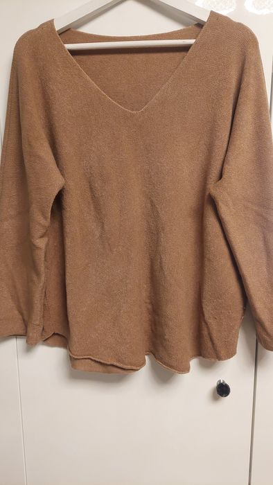 Sweter brązowy r. 42-44
