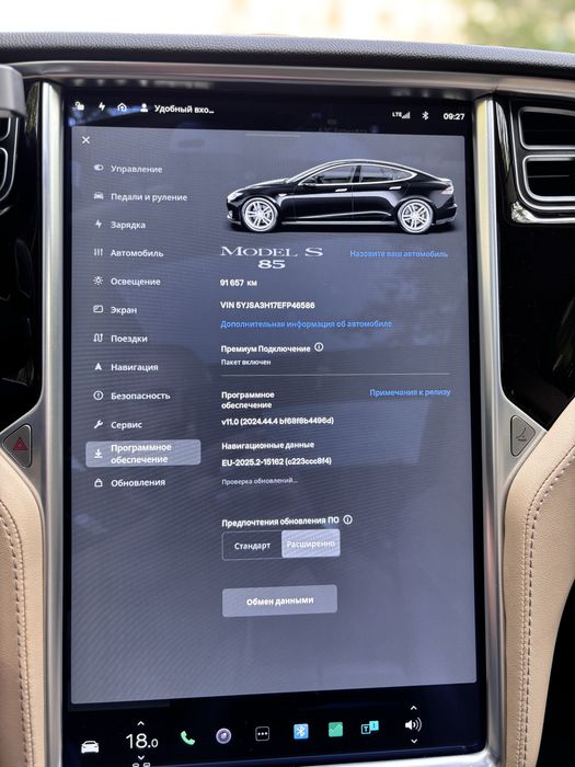 Tesla model S 85 європа