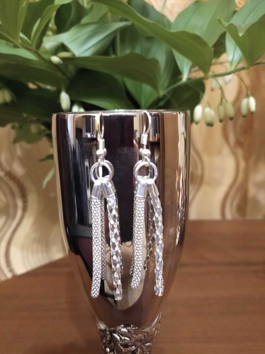 Серьги и подвес бижутерия