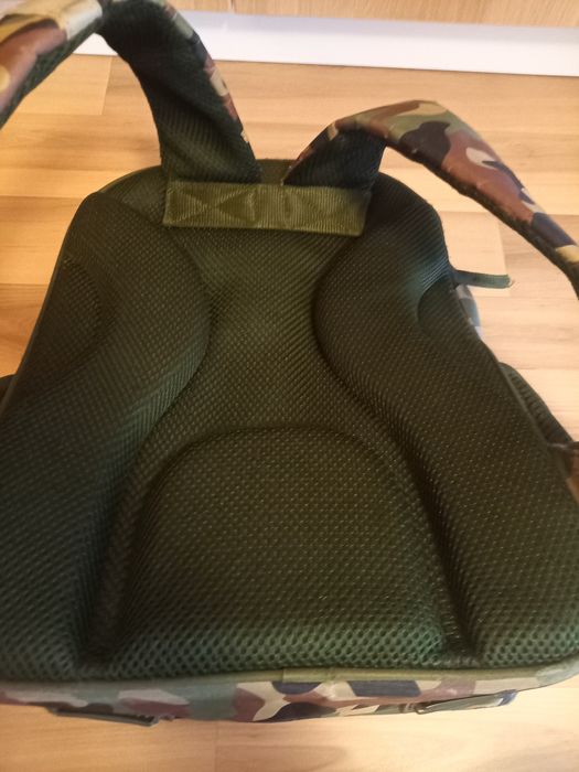 Tornister szkolny Future by BackUP dla chłopaka Moro Kamuflaż