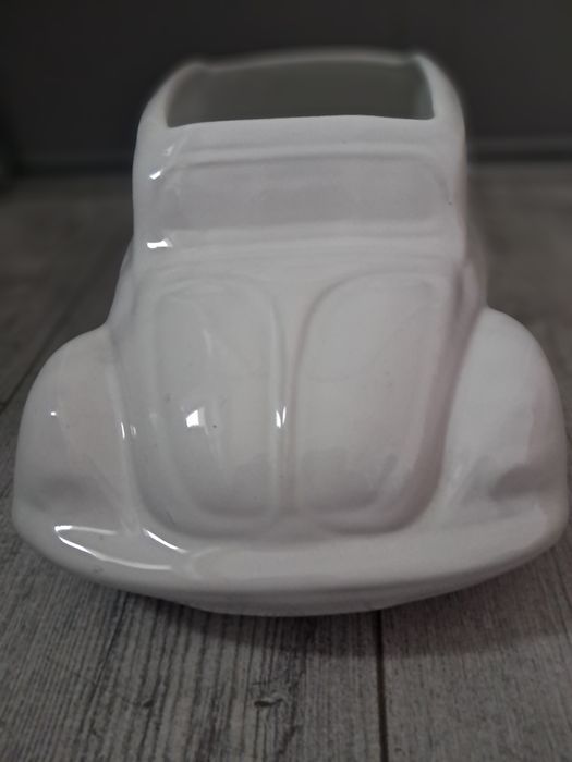 Pojemnik, doniczka,samochód ceramiczna