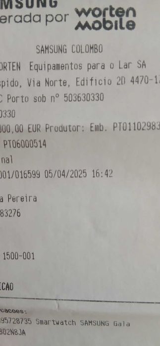 Samsung Galaxy Watch 4 – Como Novo + Garantia até 2028