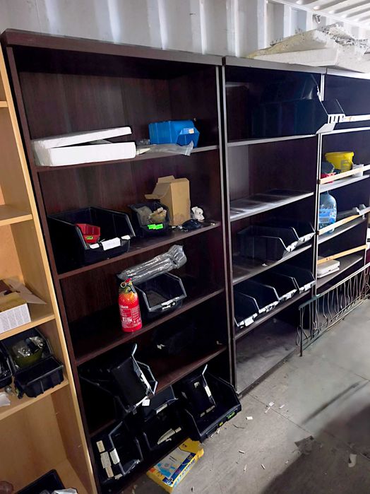 Regał Drewniany 4 Półki 192x90x33/36cm