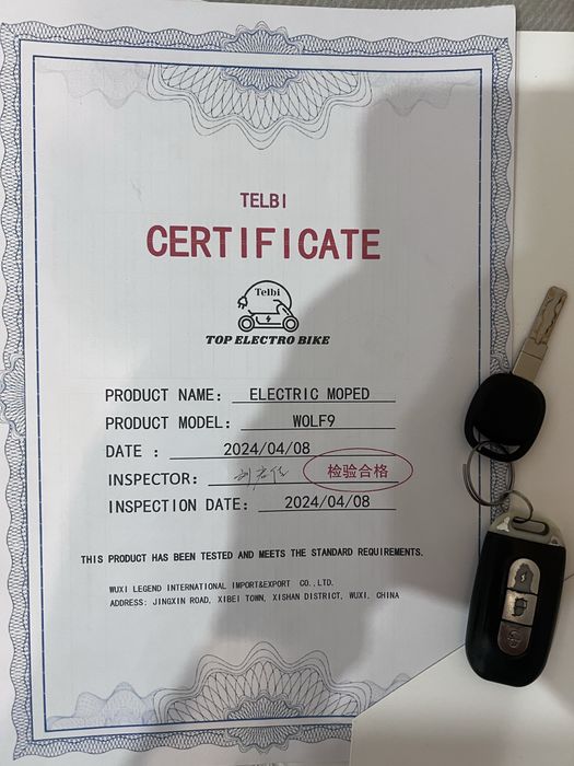 Електроскутер telbi запас до 120км (60ah)2000w