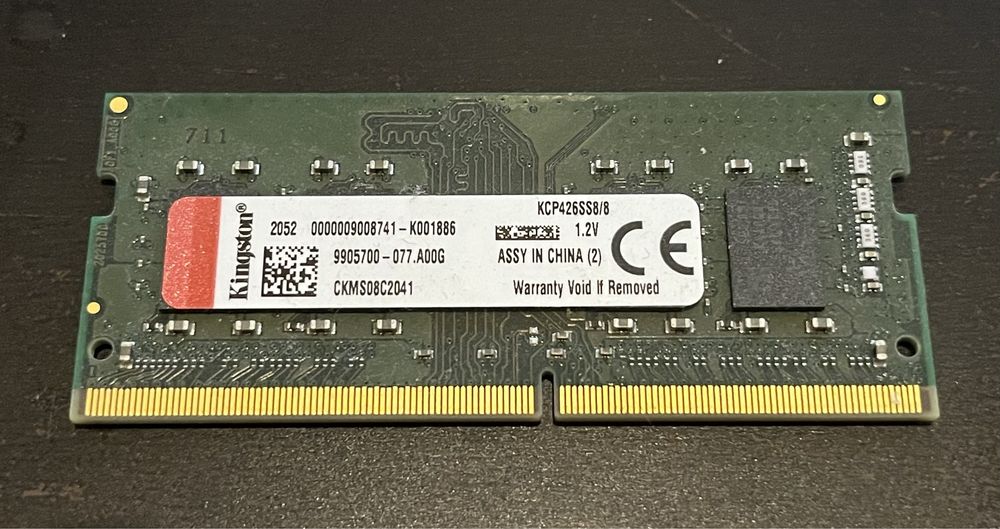 Memória DDR4 Kingston 8GB64741111156995120