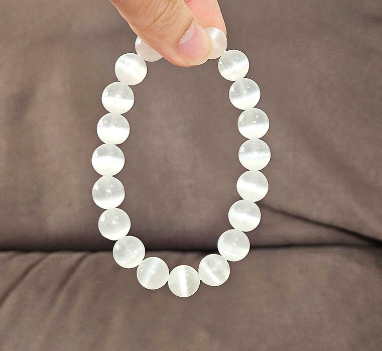 Crisoberilo olho de gato branco