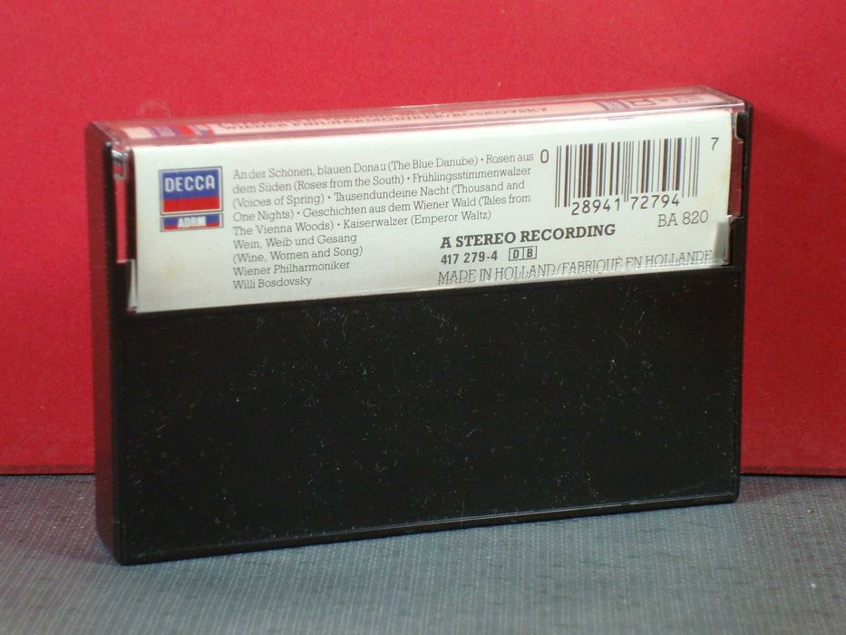 Johann Strauss II, Wiener Philharmoniker, Willi Boskovsky / Cassete/NM
