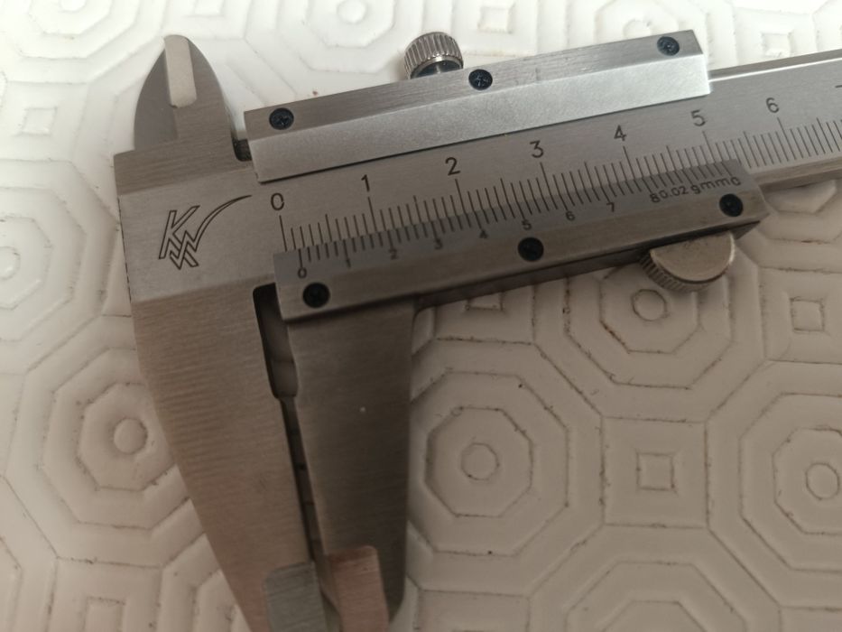 paquímetro profissional Kraftwert