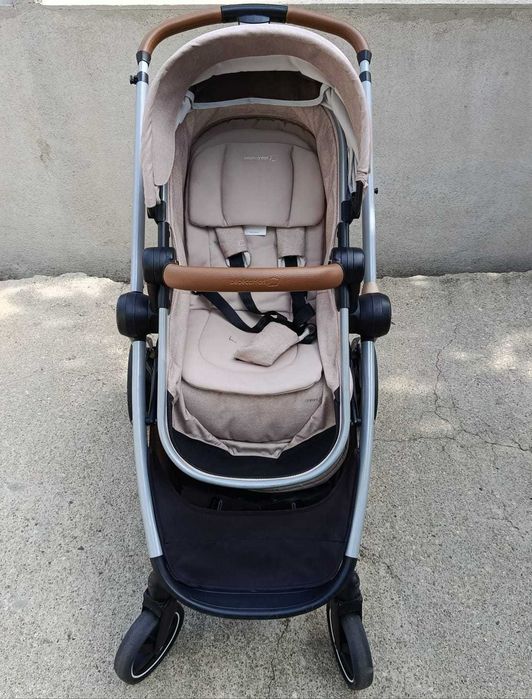 Carrinho + Ovo + Base Isofix + Fraldário com Banheira