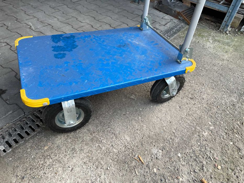 Wózek platformowy transportowy magazynowy 450 kg HIGHER