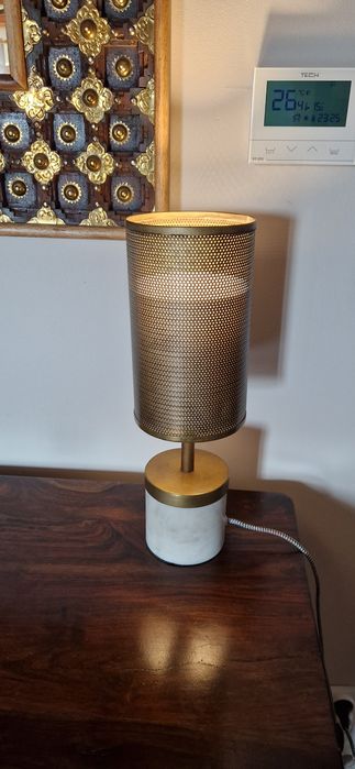 Lampka nocna indyjska,  kolonialna, dekoracja