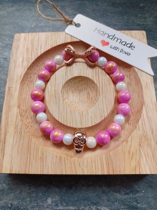 Bransoletki z kamienia naturalnego dla niej i dla niego Handmade