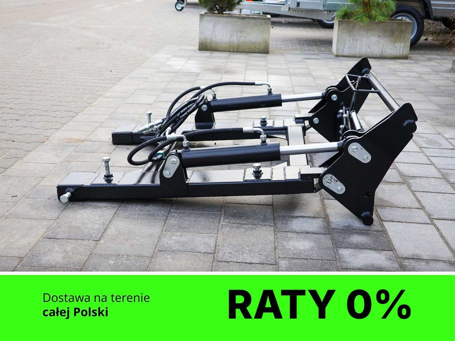 Adapter hydrauliczny z ramką EURO na wózek widłowy
