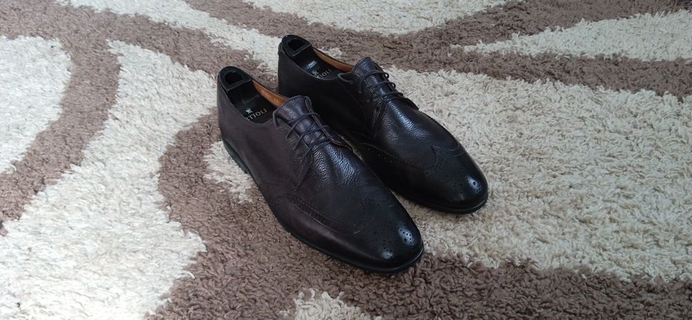 Doucal's из оленьей кожи (deerskin) Италия (made in italy) оригинал ручної роботи