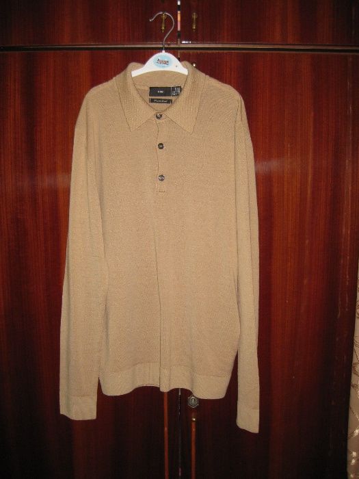 кофта джемпер свитер шерстяной из шерсти 100% шерсть H&M 46-48рр