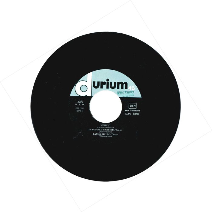Vinicio  e o seu conjunto– Tango 007 - Vinil 45 Rpm