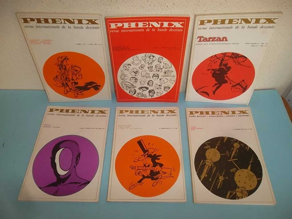 PHENIX - Lote de Revistas BD desde 1967