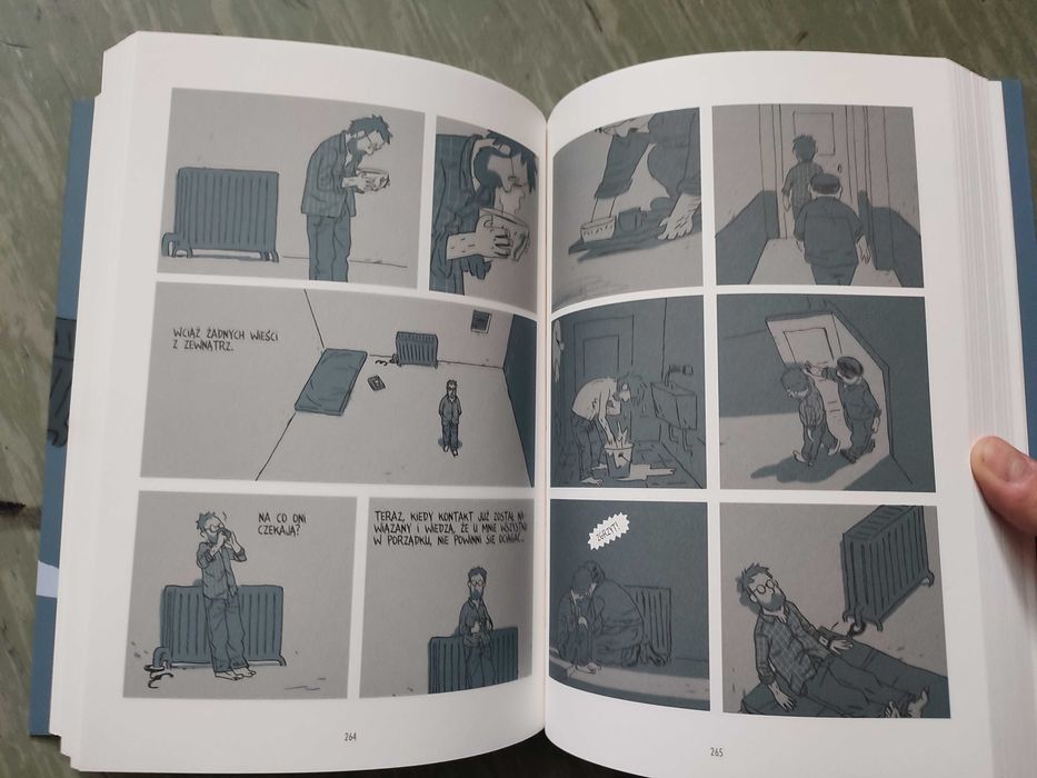 Komiks "Zakładnik historia ucieczki" Guy Delisle
