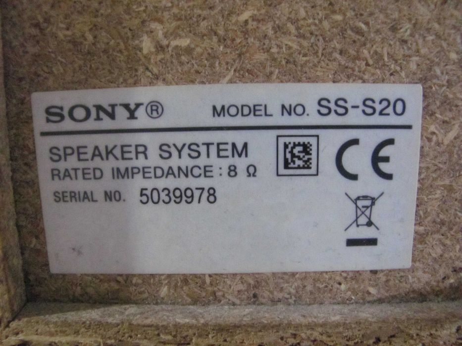 Mini wieża Sony HCD-S20 USB MP3 AM, FM, Tuner z RDS