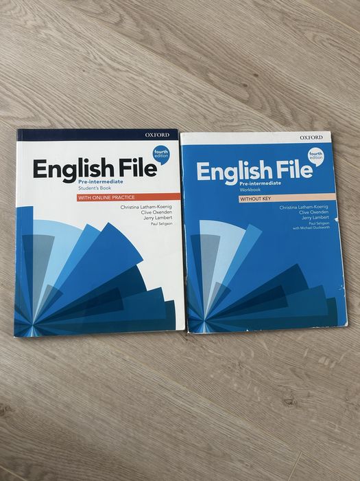 Sprzedam książkę do nauki angielskiego – English File Pre-Intermediate (Oxford) + ćwiczenia