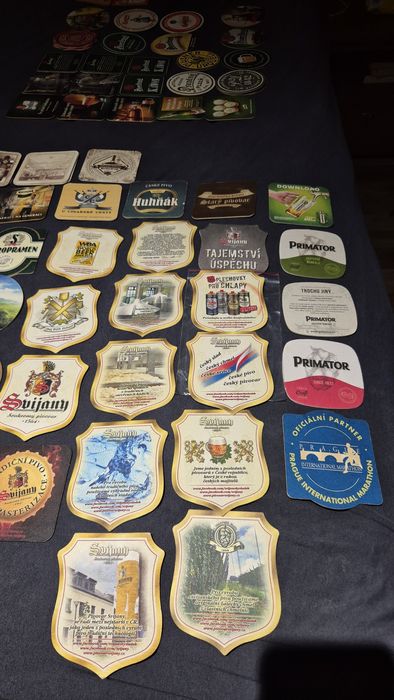 Podkladki do piwa czeskie