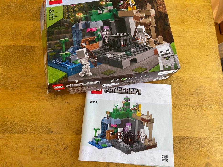 klocki LEGO Minecraft 21189 Loch szkieletów
