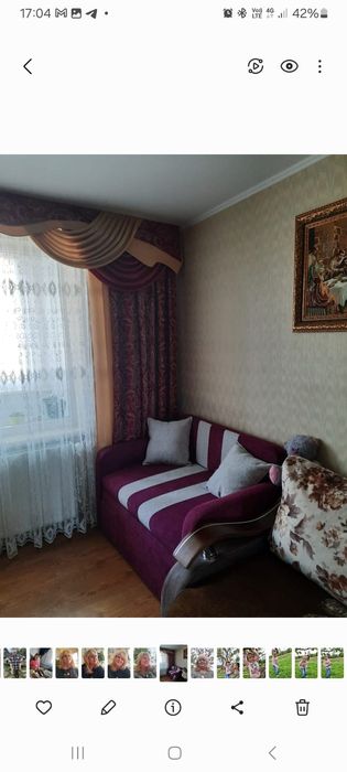 Ламбрикен зі  шторою