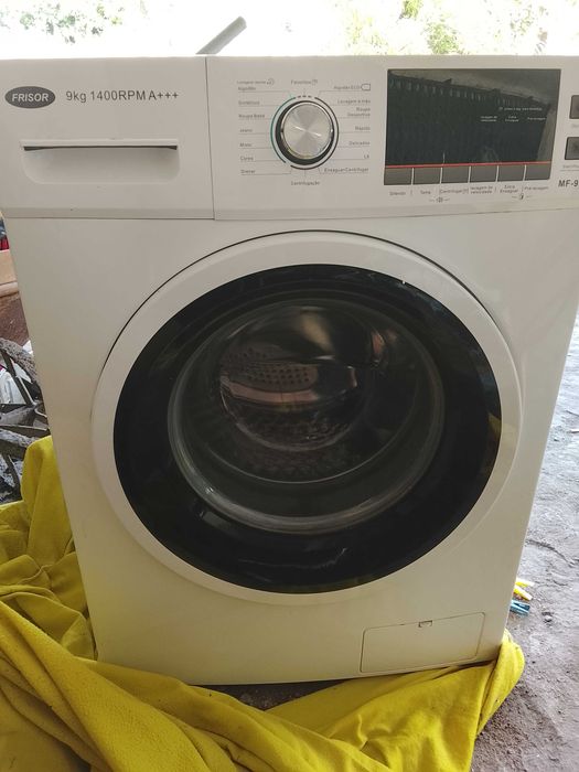 Máquina de Lavar Roupa Frisor 9kg 1400RPM A+++ – Como Nova!