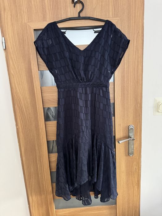 Granatowa sukienka Object Kelsey nowa z metką rozmiar 40