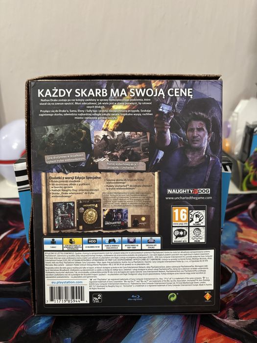 Uncharted 4 wersja kolekcjonerska na ps4