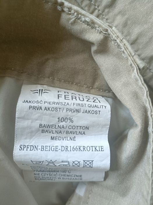 Szorty 3/4 Franco Feruzzi Nowe