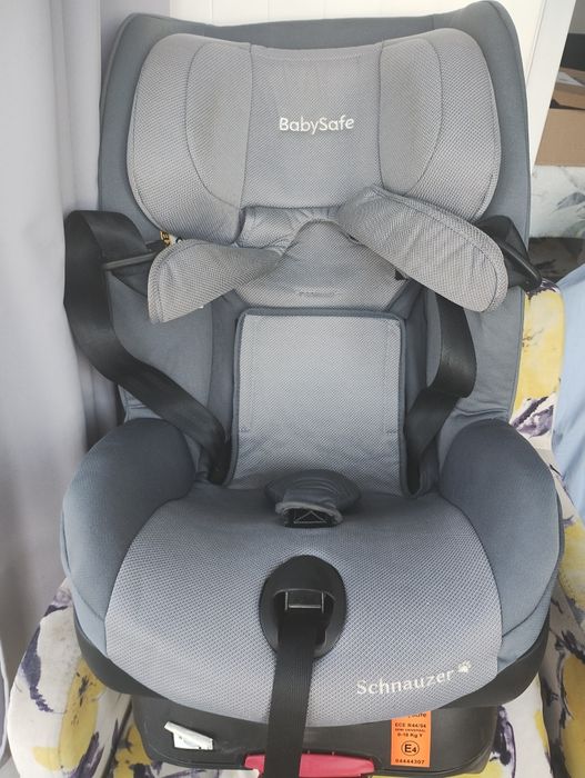 Foteliki 0-18 kg, BabySafe Schnauzer, Isofix, mozliwość jazdy tyłem