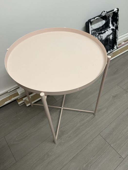 Mesa de centro rosa