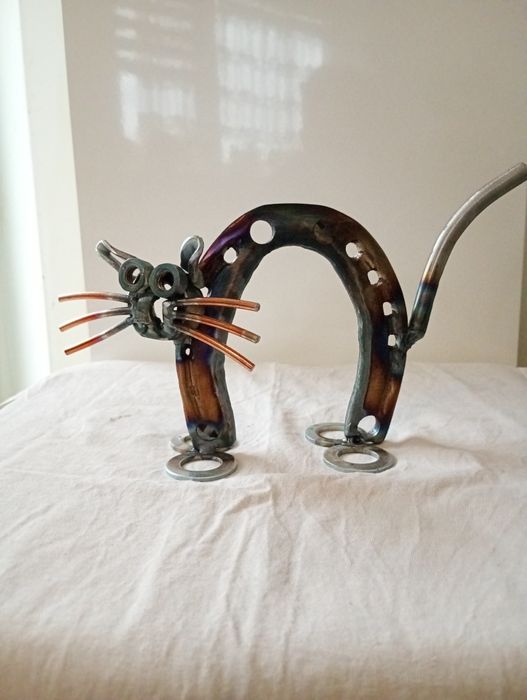 Spawane figurki metalowe