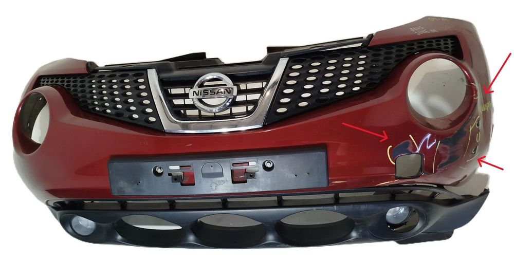 Zderzak przedni grill NISSAN JUKE 09-14 NAHG