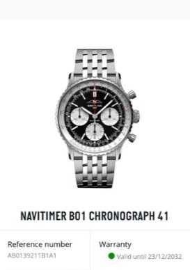Breitling Navitimer B01 Chronograph 41mm 2024r. / Gwar. do 2032r.
