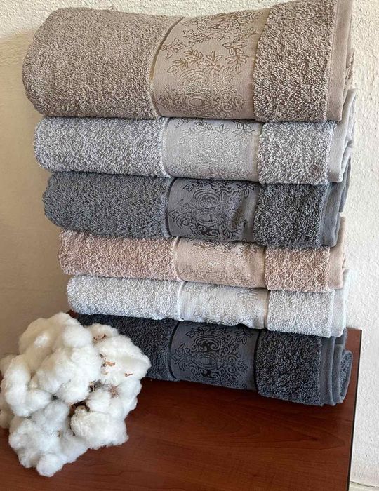 Рушники махрові турецькі. 50х90 та 70х140. 100% бавовна.