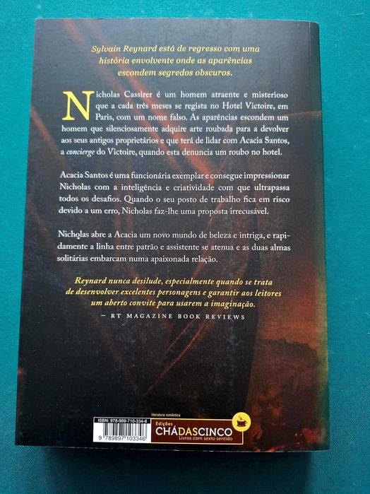 Livro - O Homem de Fato Preto de Sylvain Reynard